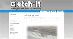 Desktop Screenshot of etch-it.co.nz