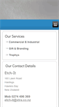 Mobile Screenshot of etch-it.co.nz